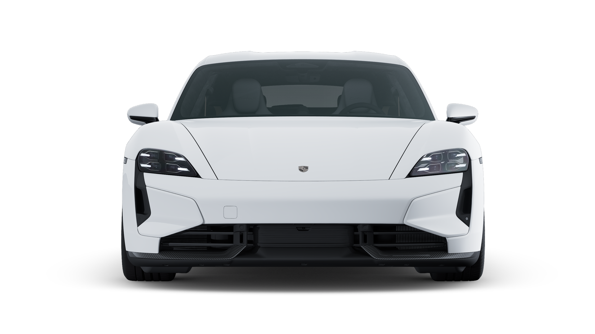 Taycan Turbo S Sport Turismo -ի արտաքին տեսքը առջևից