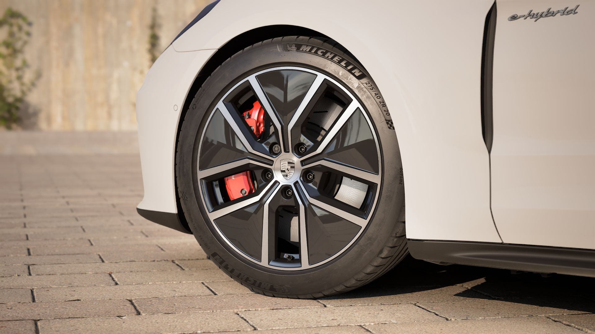 Vista exterior de su Panamera 4S E-Hybrid