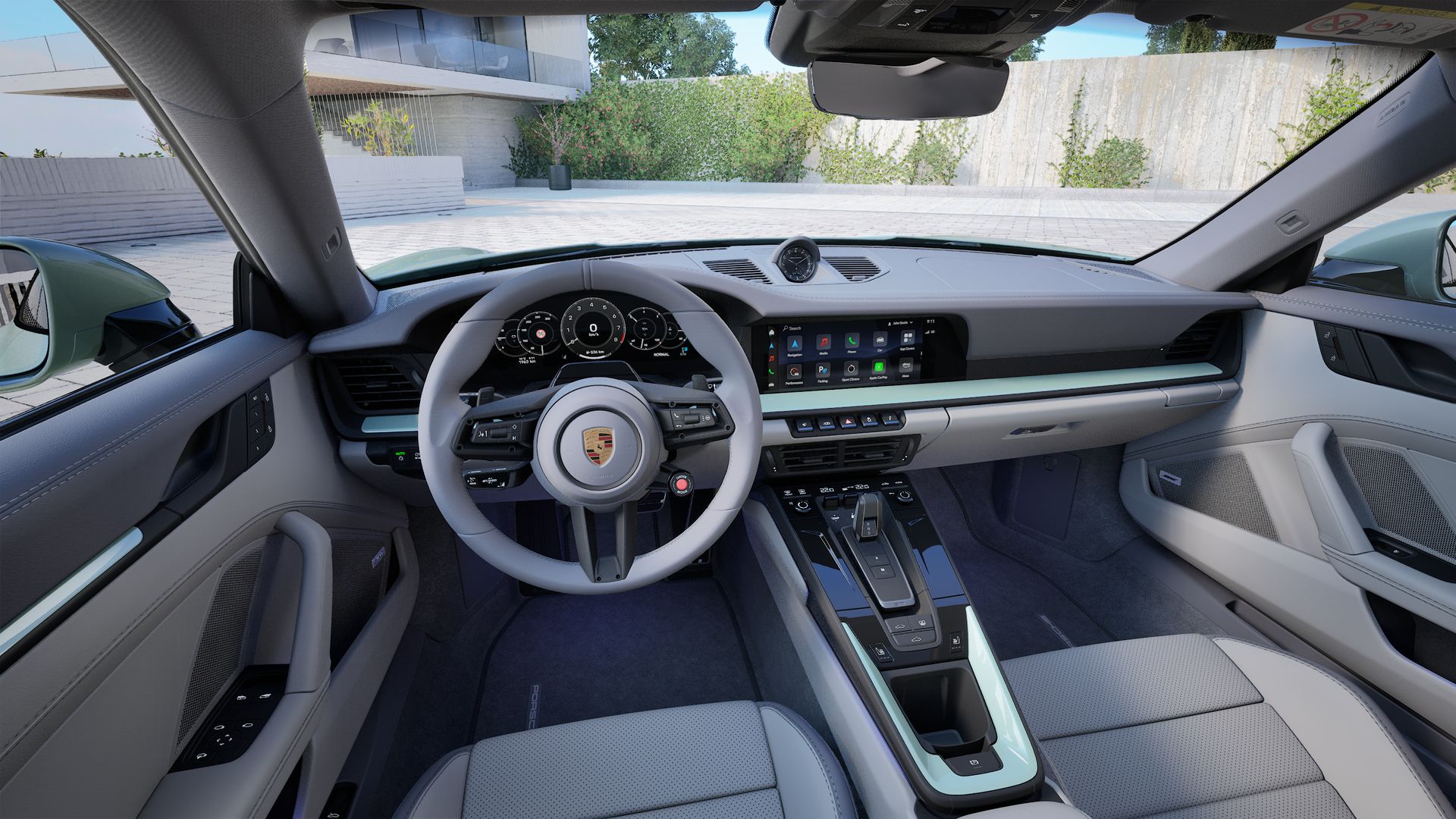 Inspiration from the Porsche Exclusive Manufaktur. - interior