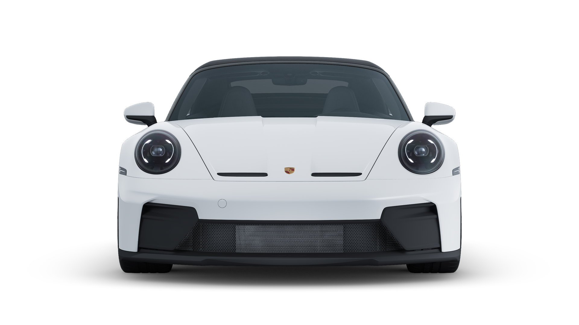 Vue extérieure de 911 GT3 S/C montrant l'avant de la voiture