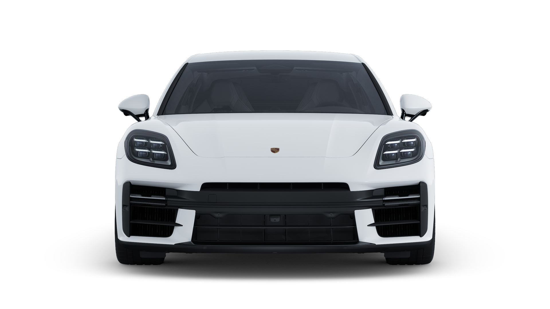Exterior view of Panamera GTS showing the front of the car