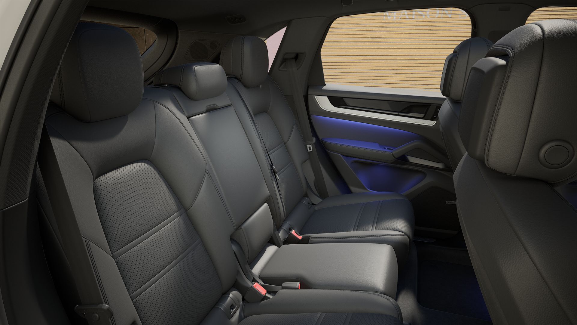 Vista interior do Cayenne S (2026)