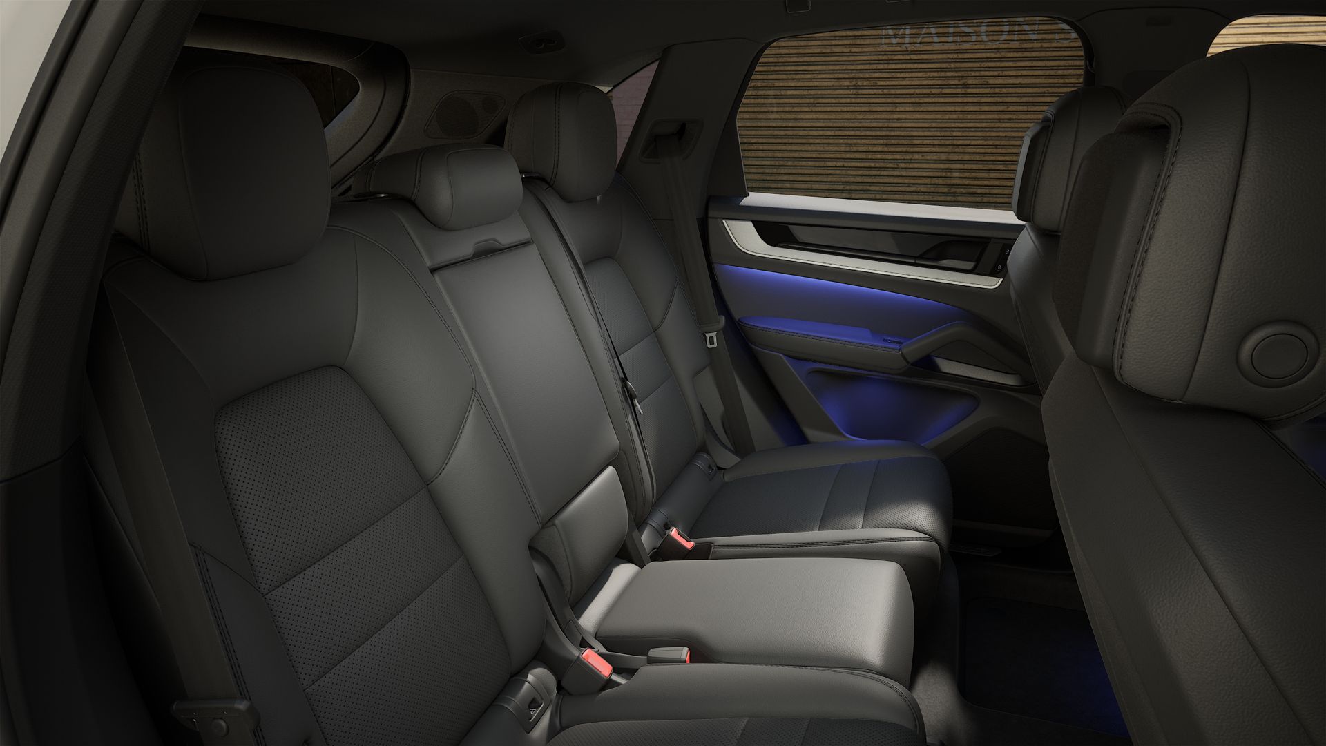 Vue intérieure du Cayenne E-Hybrid
