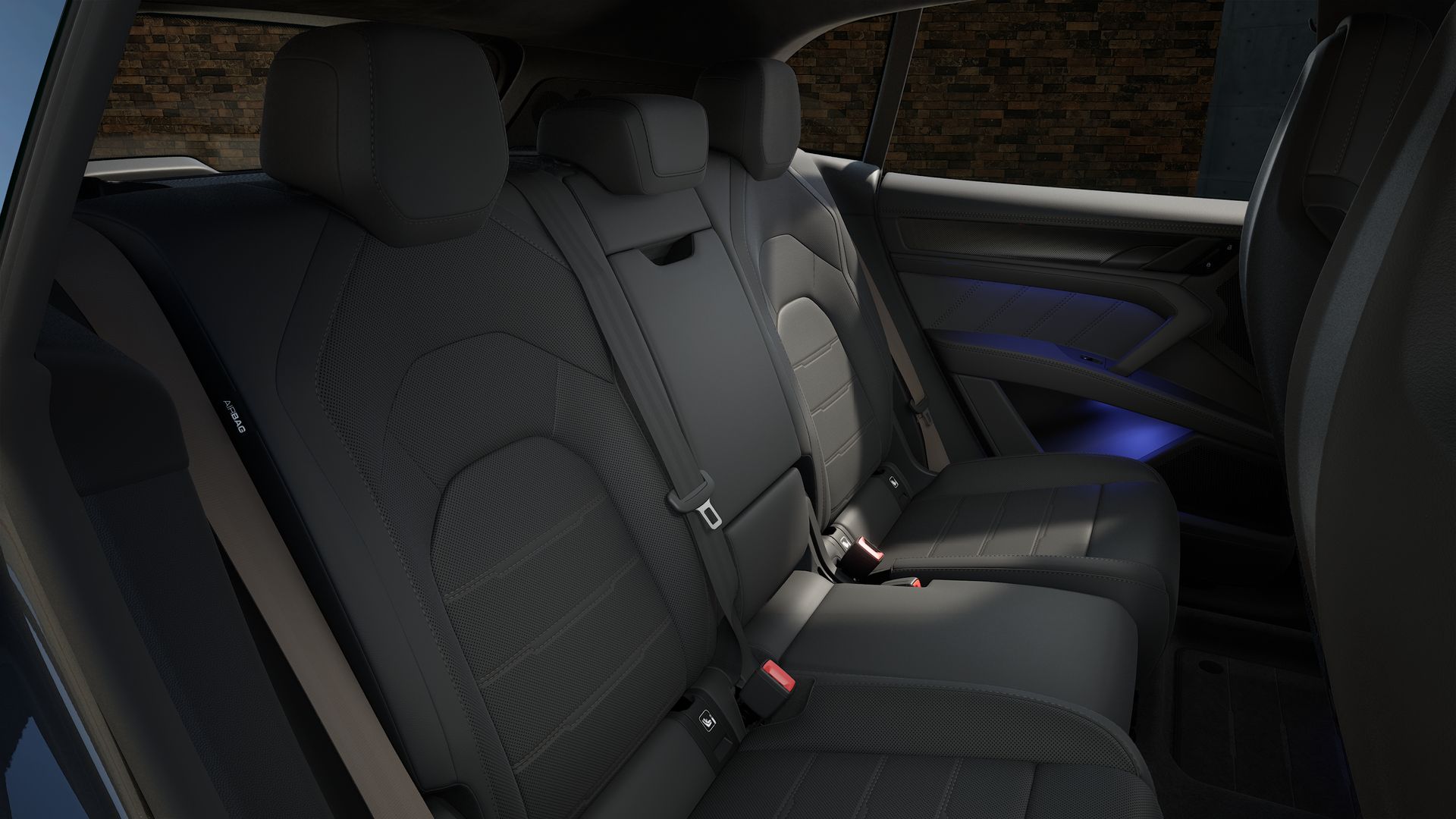 Interior view of Cayenne Turbo Electric