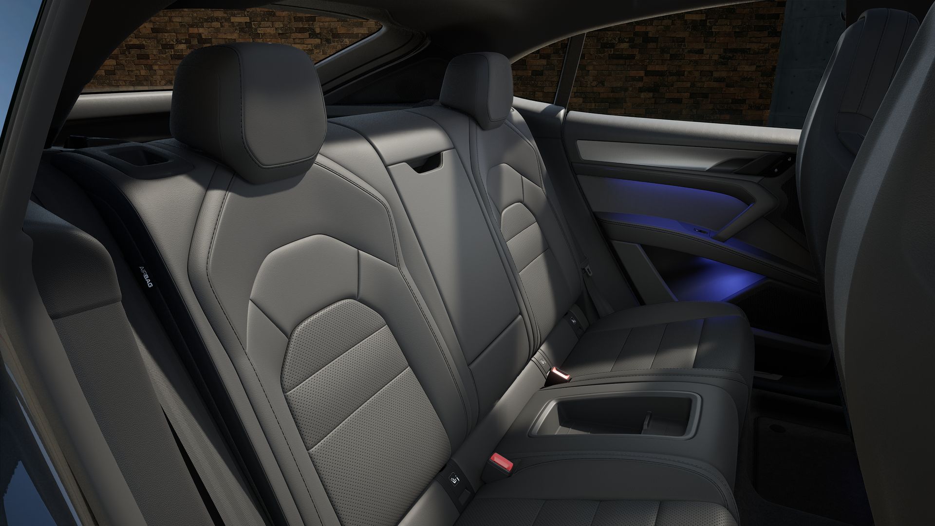 Interior view of Cayenne Coupé Electric