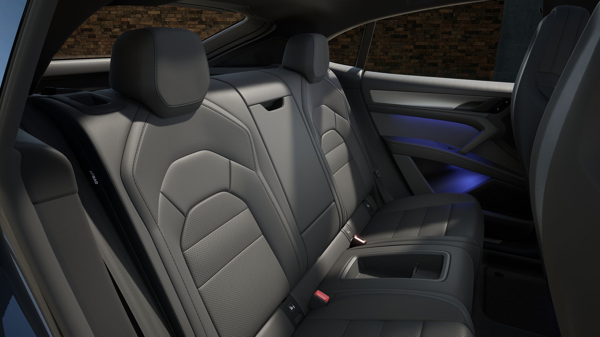 Interior view of Cayenne S Coupé Electric
