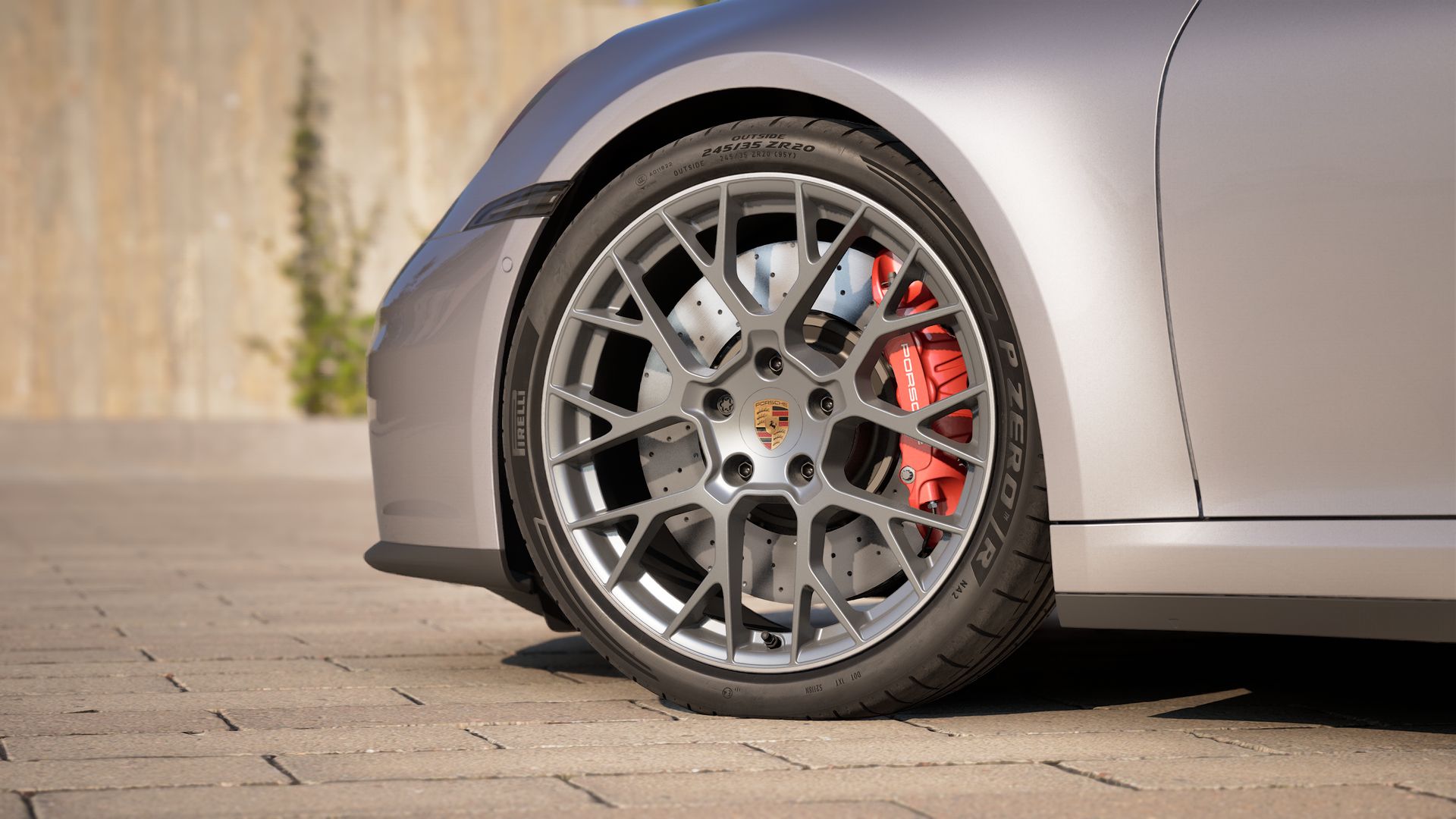 Vista exterior de su 911 Carrera 4S