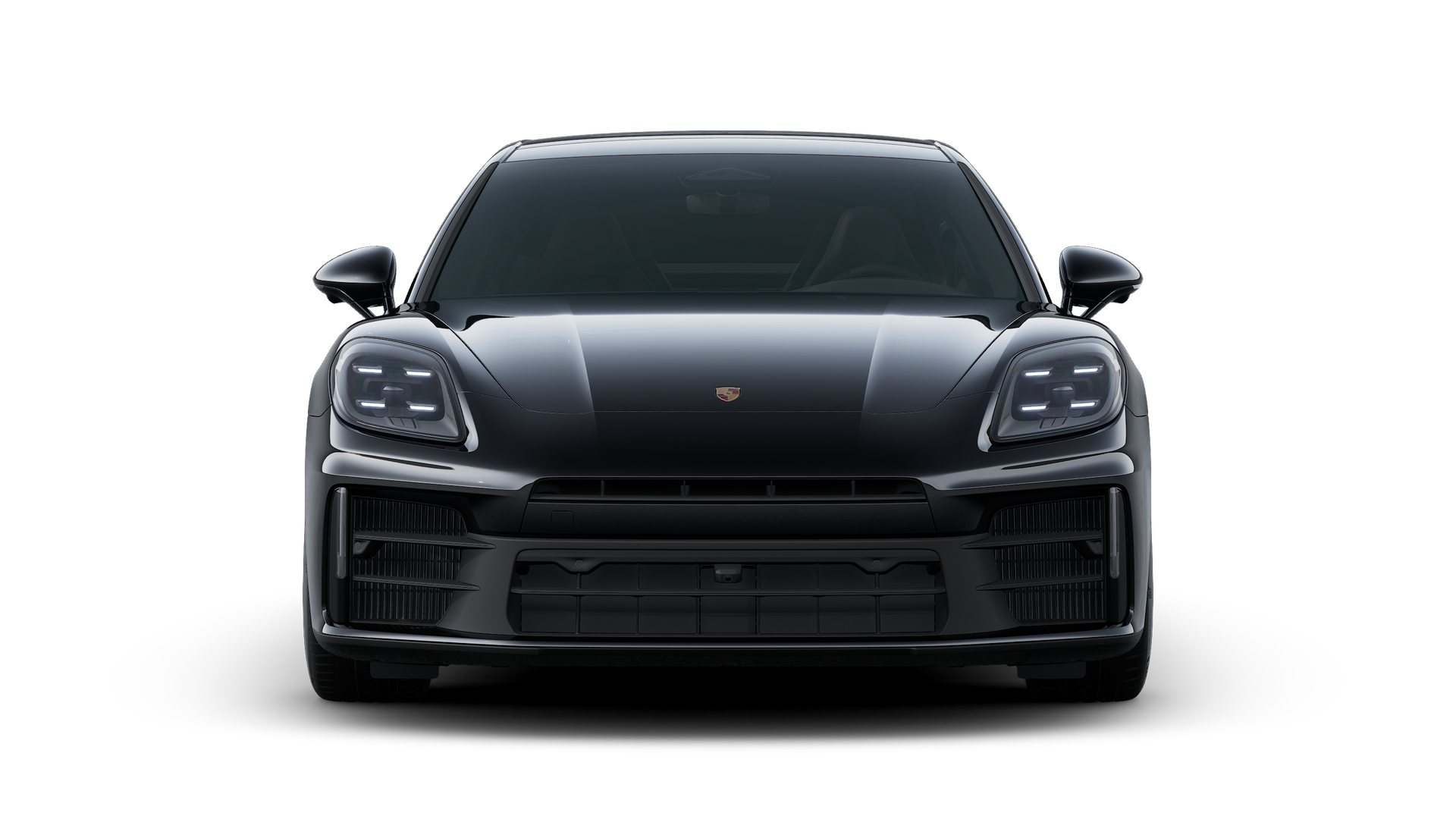 Panamera 尽享版 外观图，显示汽车前部