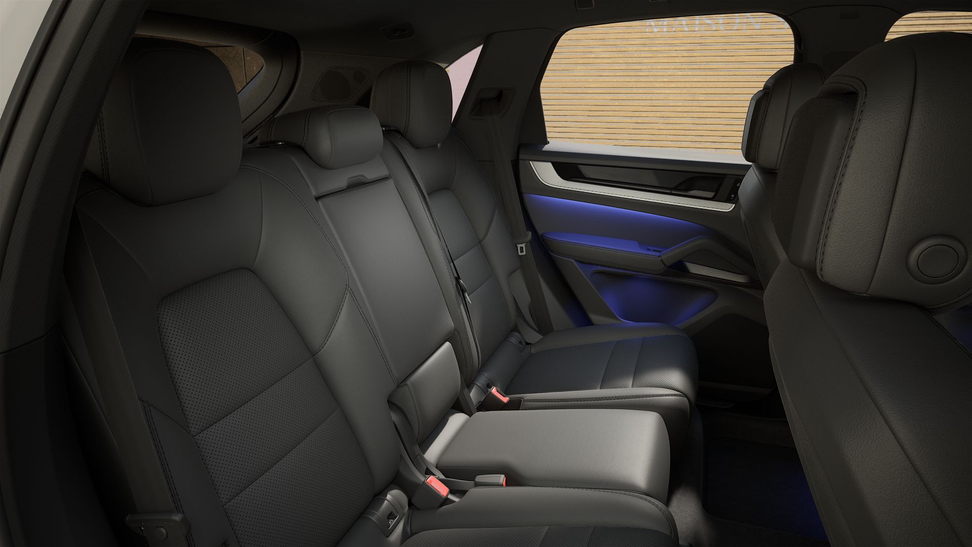 Interior view of Cayenne S E-Hybrid