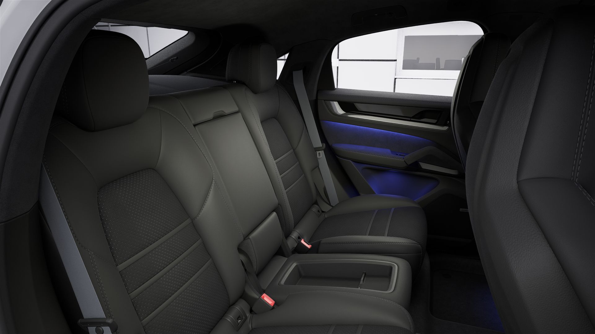 Interior view of Cayenne Turbo E-Hybrid Coupé with GT Package
