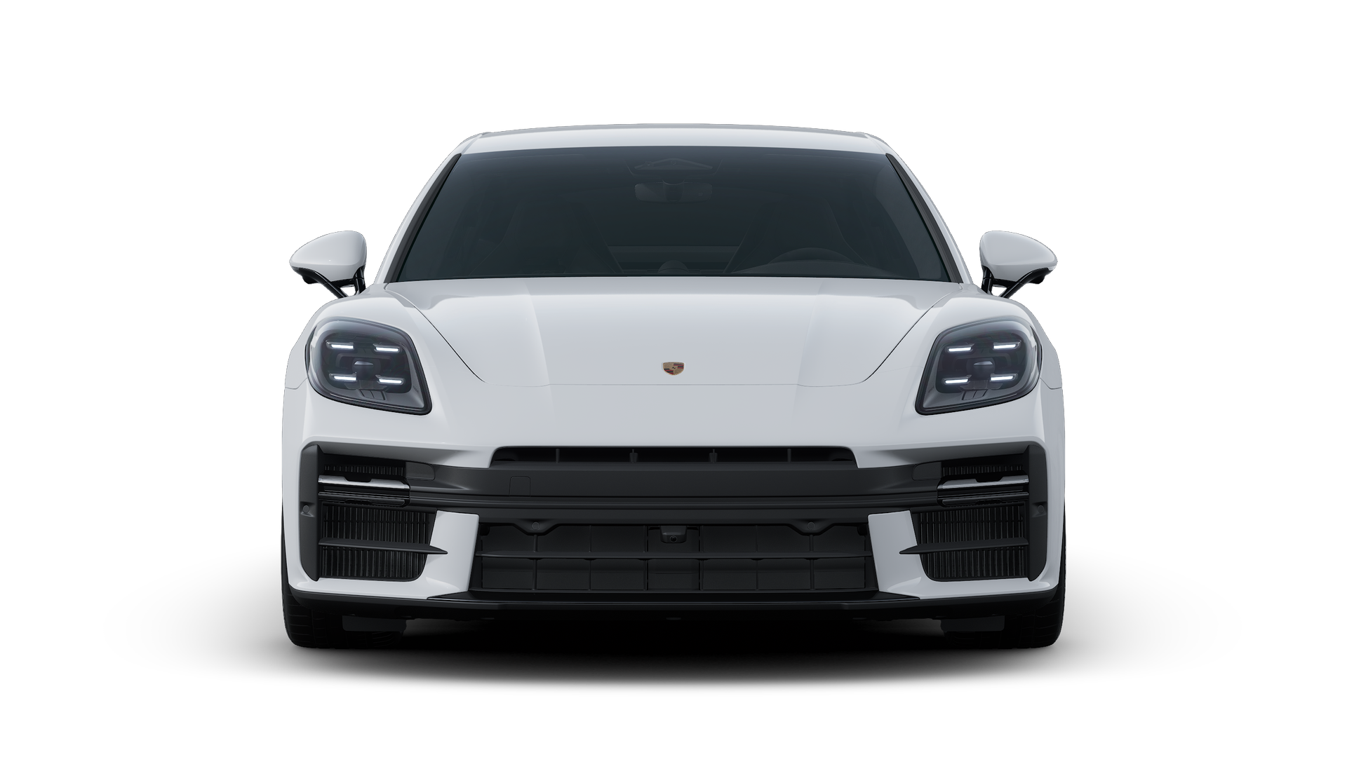 Exterior view of Panamera GTS showing the front of the car