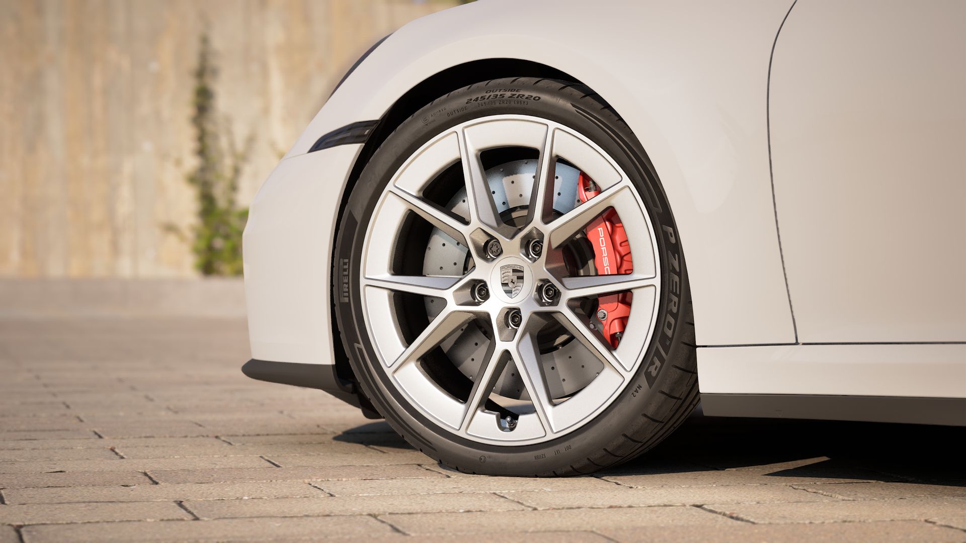 Außenansicht des 911 Carrera 4S Cabriolet