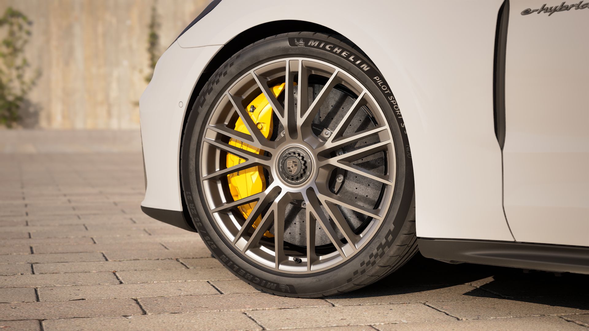 Außenansicht des Panamera Turbo S E-Hybrid