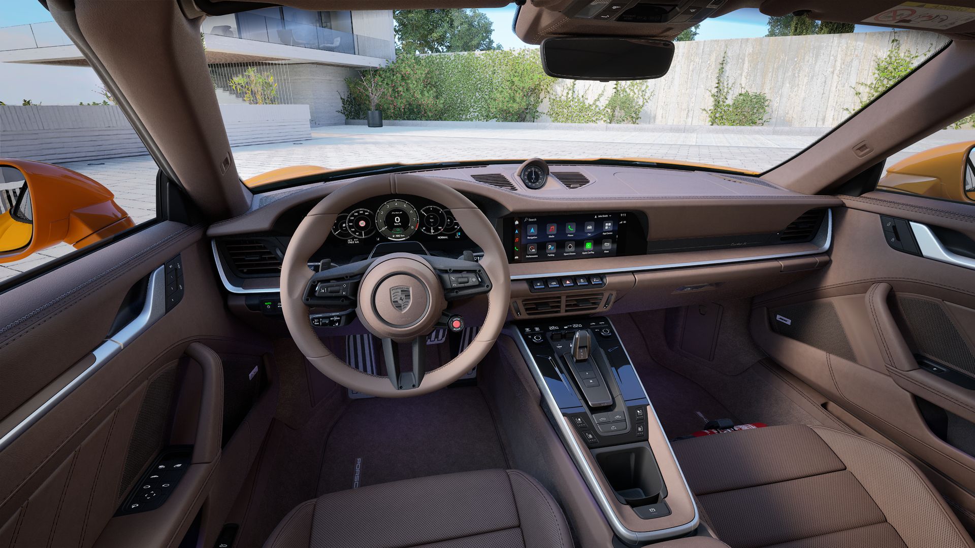 Vali silmadega. Porsche Exclusive Manufaktur. - interior