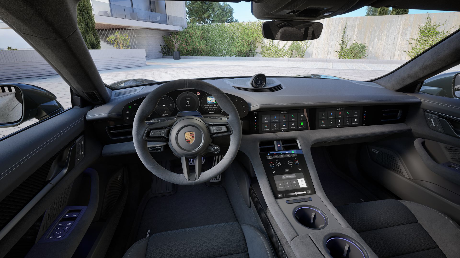 Vali silmadega. Porsche Exclusive Manufaktur. - interior