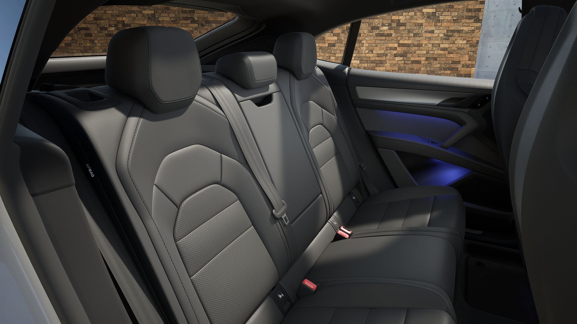 Sisänäkymä Cayenne Coupé Electric
