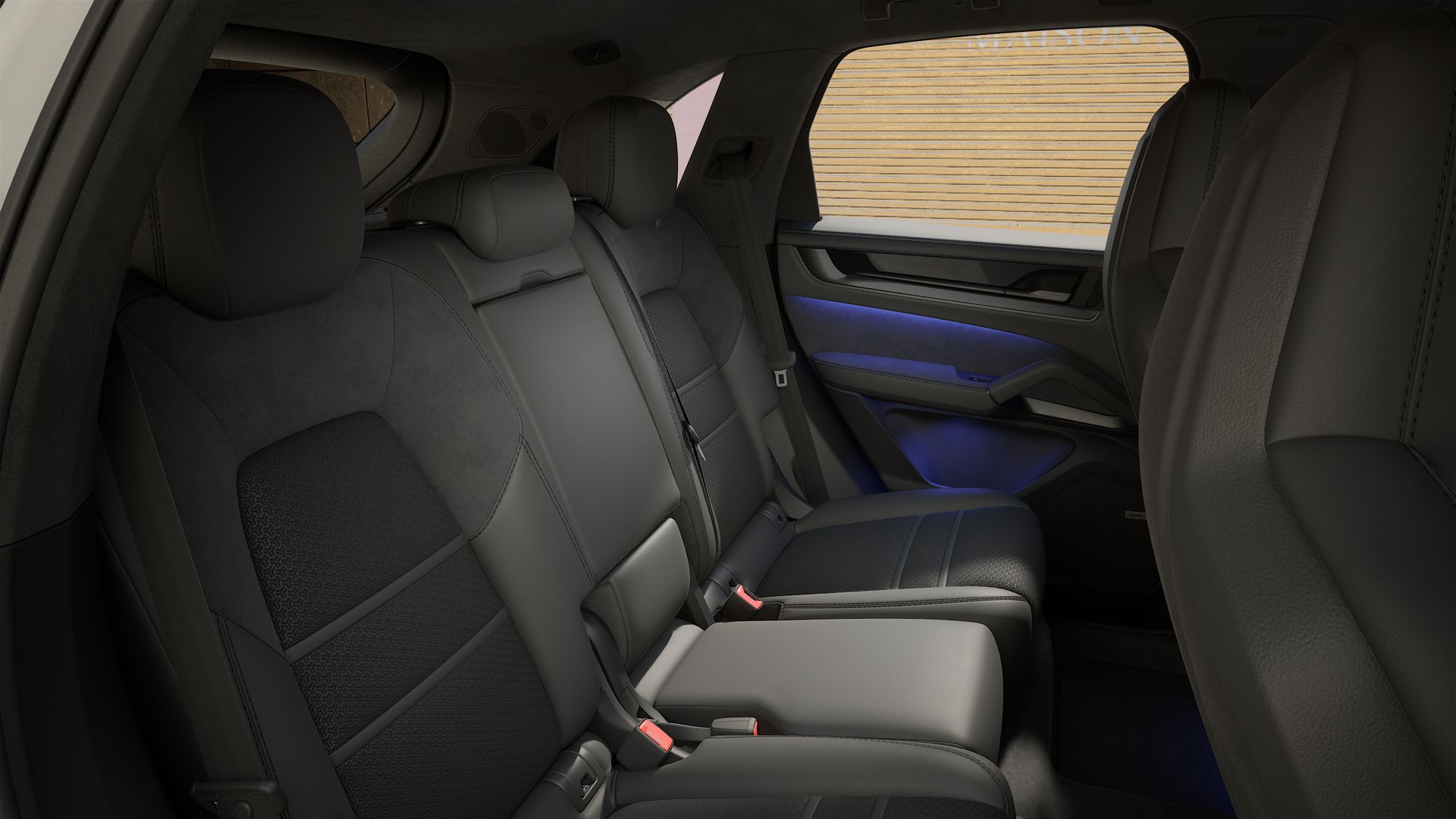 Vue intérieure du Cayenne GTS
