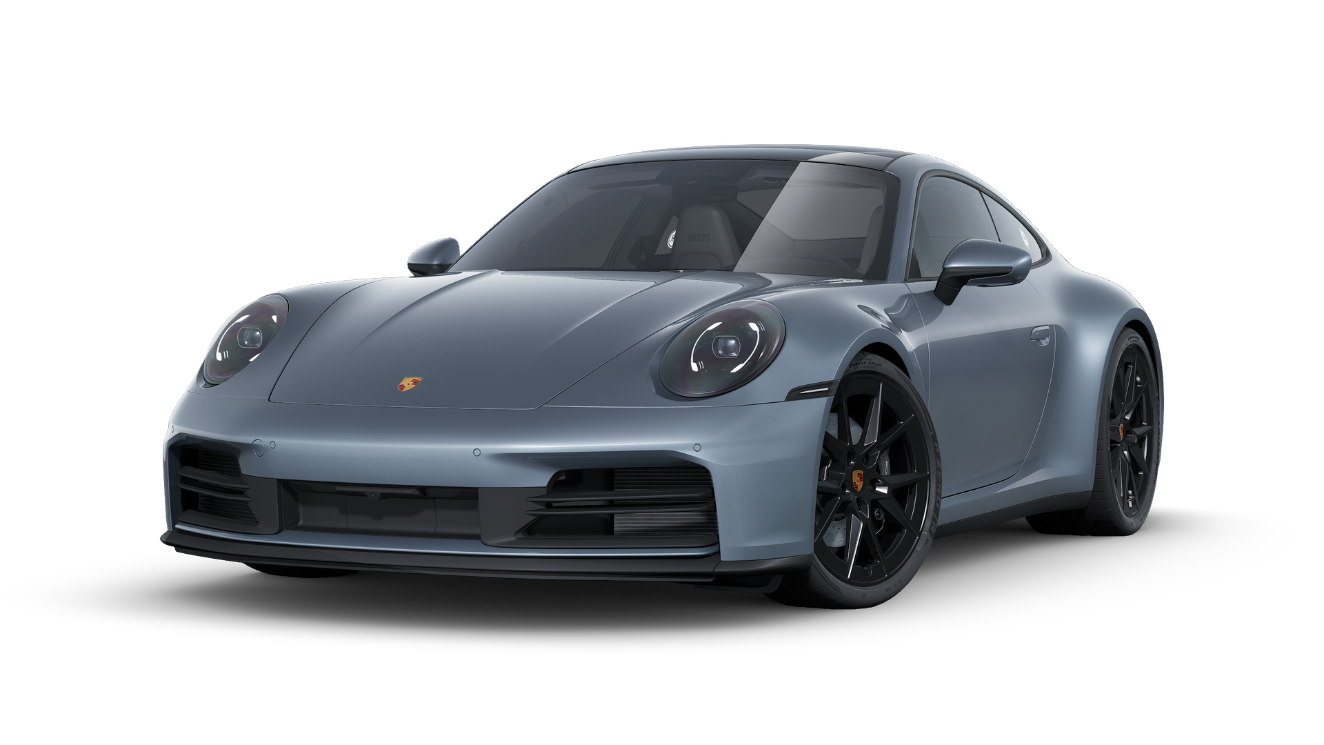Exterior view of 911 Carrera T showing the front and left side of the car