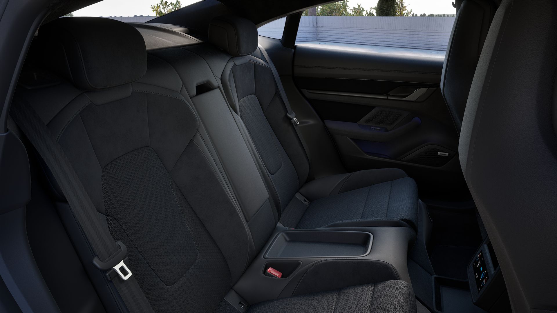 Vista interior de su Taycan GTS