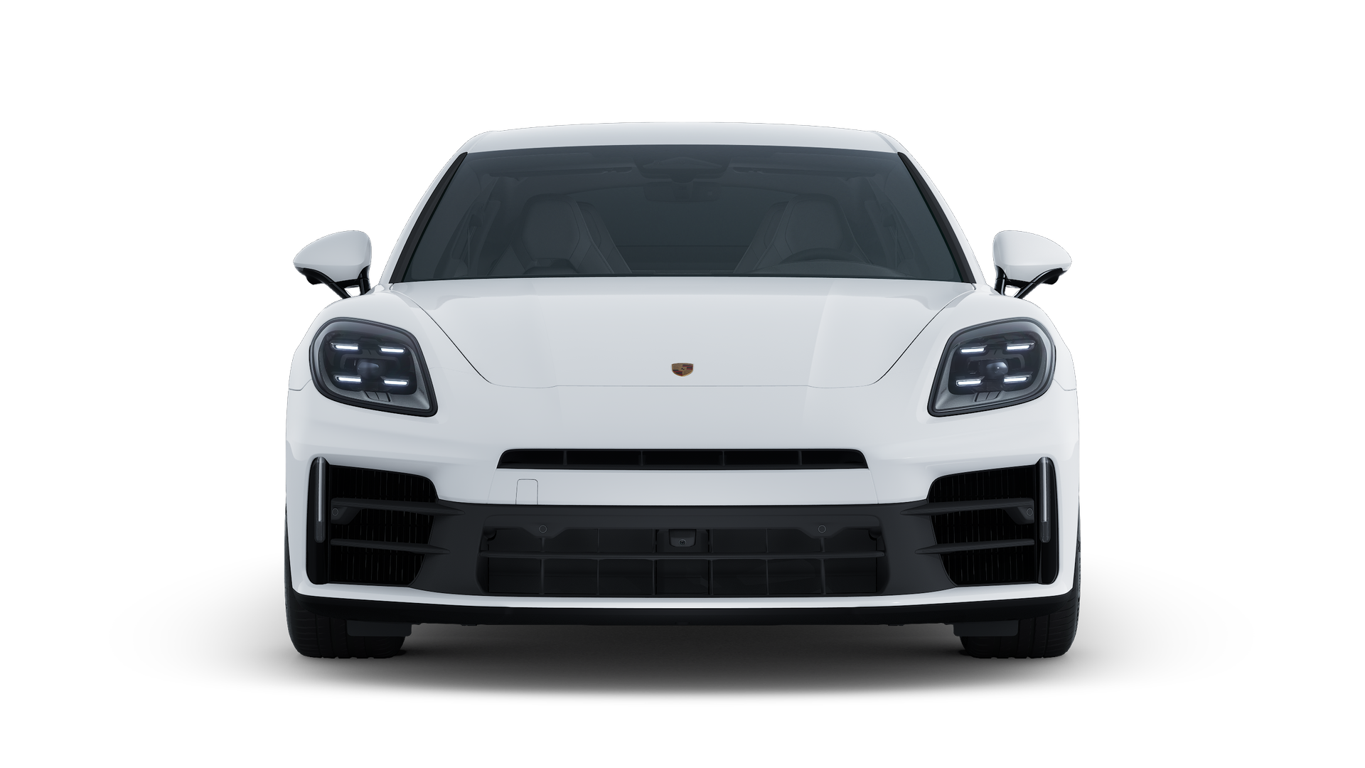 Vanjski pogled na Panamera 4 koji prikazuje prednji dio automobila