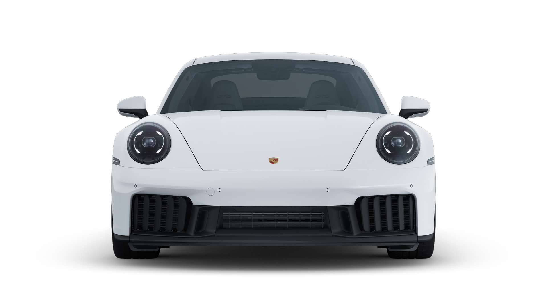 A 911 Carrera GTS külső nézete, amely az autó elejét mutatja.