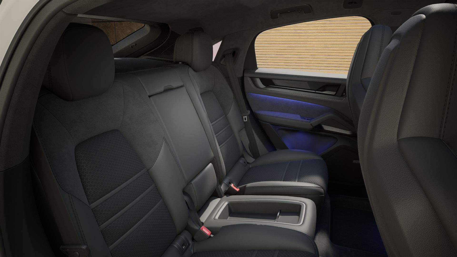 Interior view of Cayenne GTS Coupé