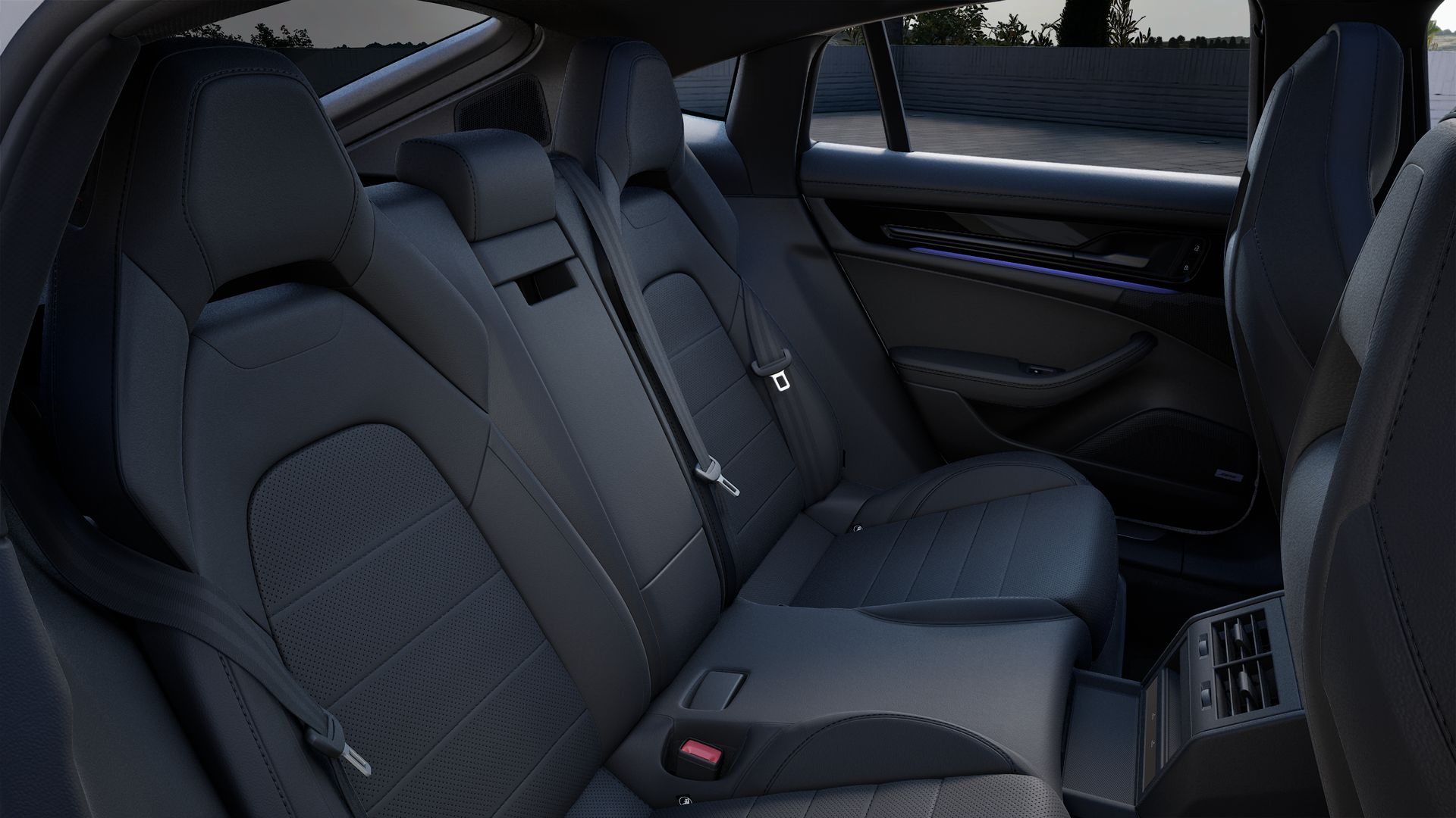 מבט פנימי של Panamera 4