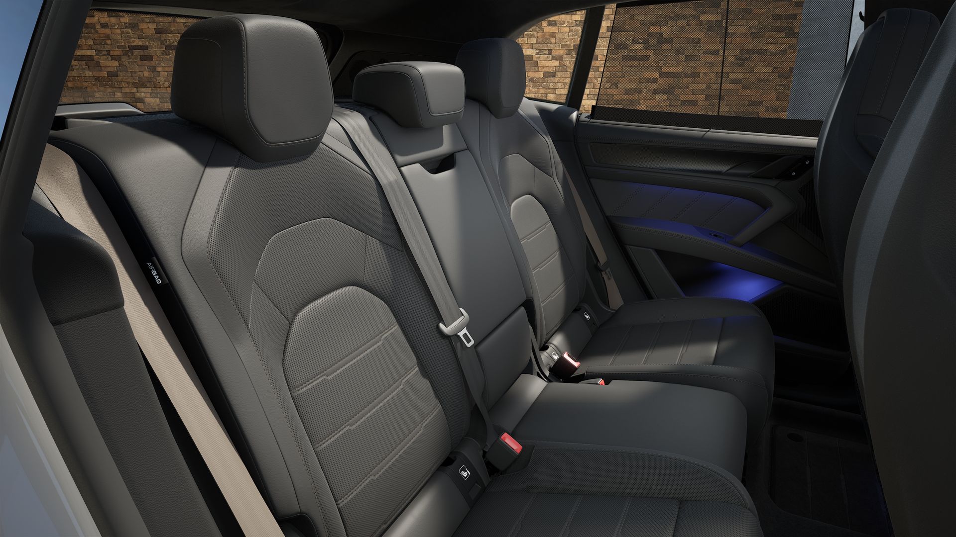 Interior view of Cayenne Turbo Electric