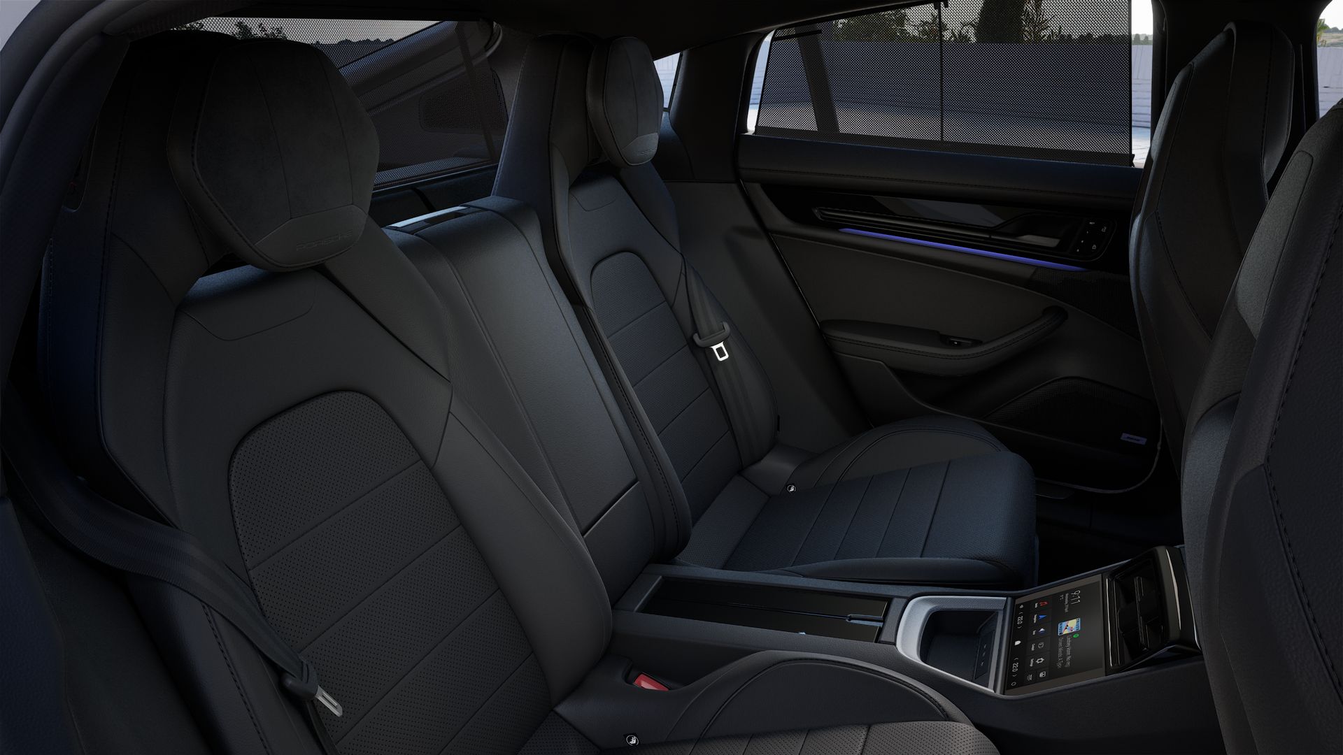 Interior view of Panamera