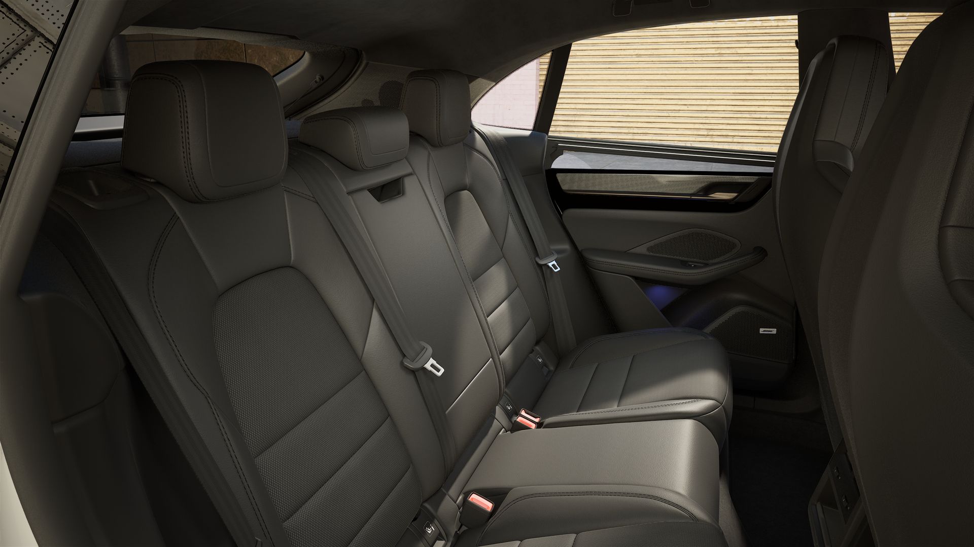 Vista dell'interno di Macan Turbo