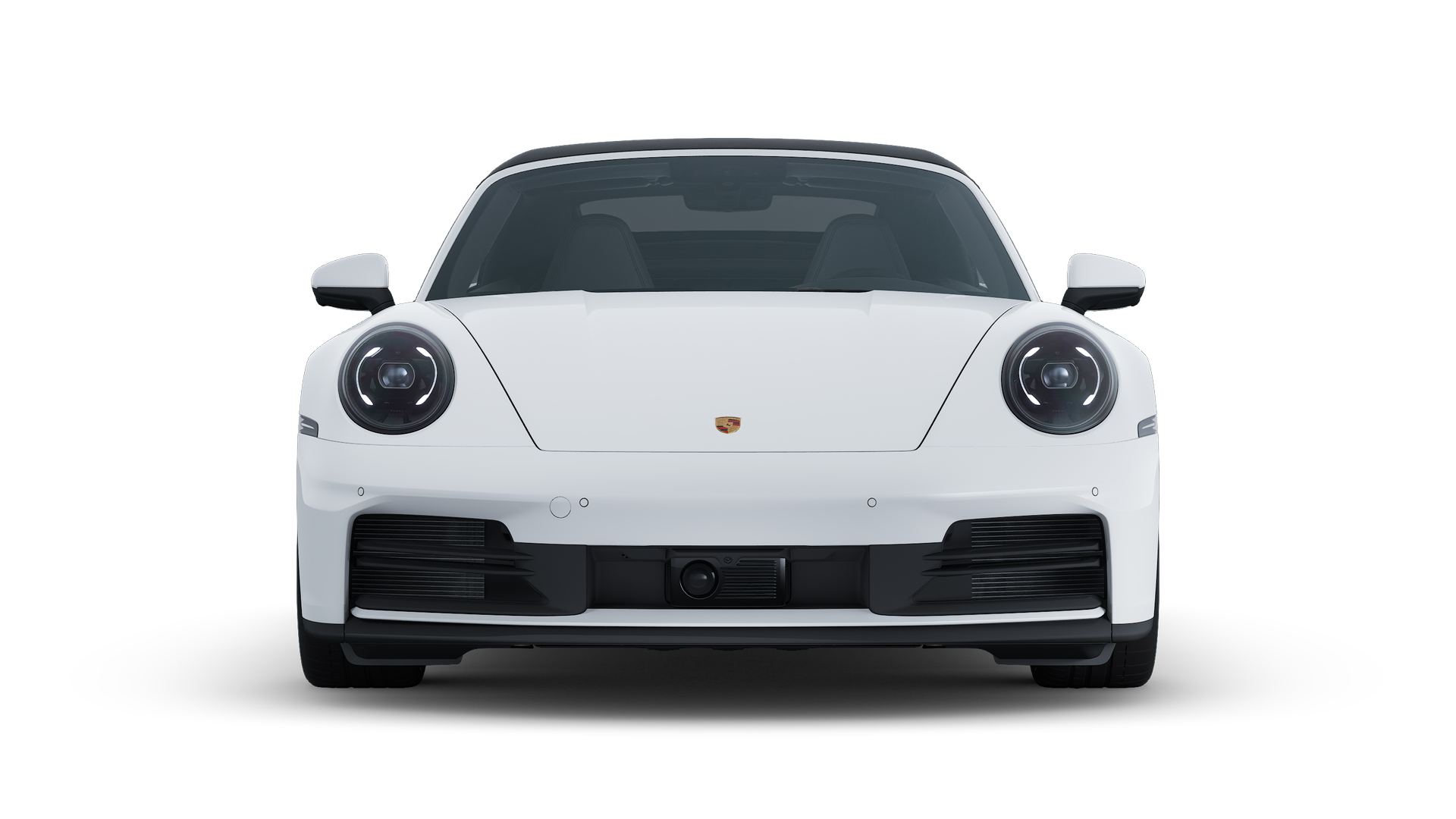 911 Carrera 4S Cabriolet 、車体前部を示す外観。
