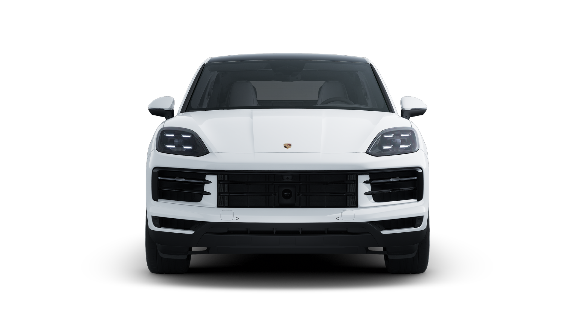 Cayenne E-Hybrid Coupé의 익스테리어 전면 뷰