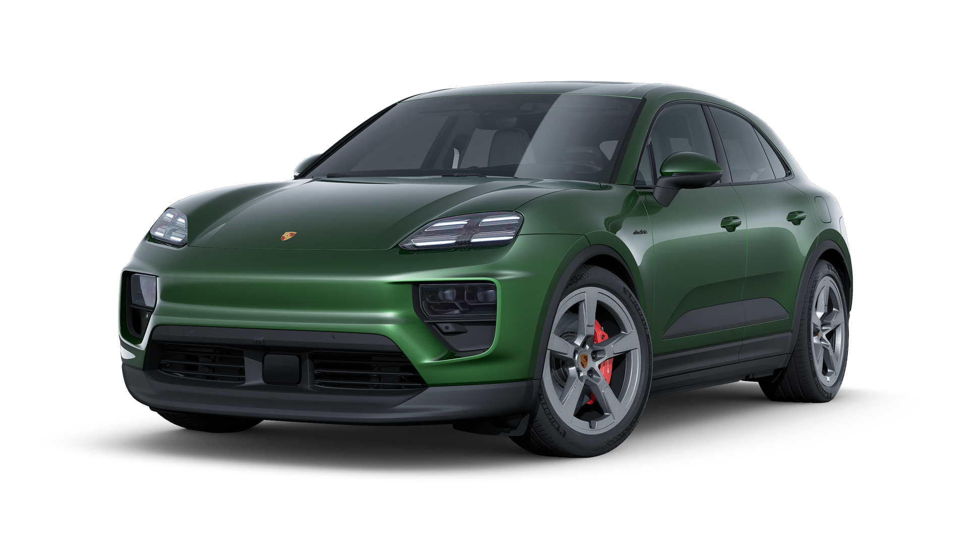 Macan 4S의 익스테리어 전면 및 좌측면 뷰