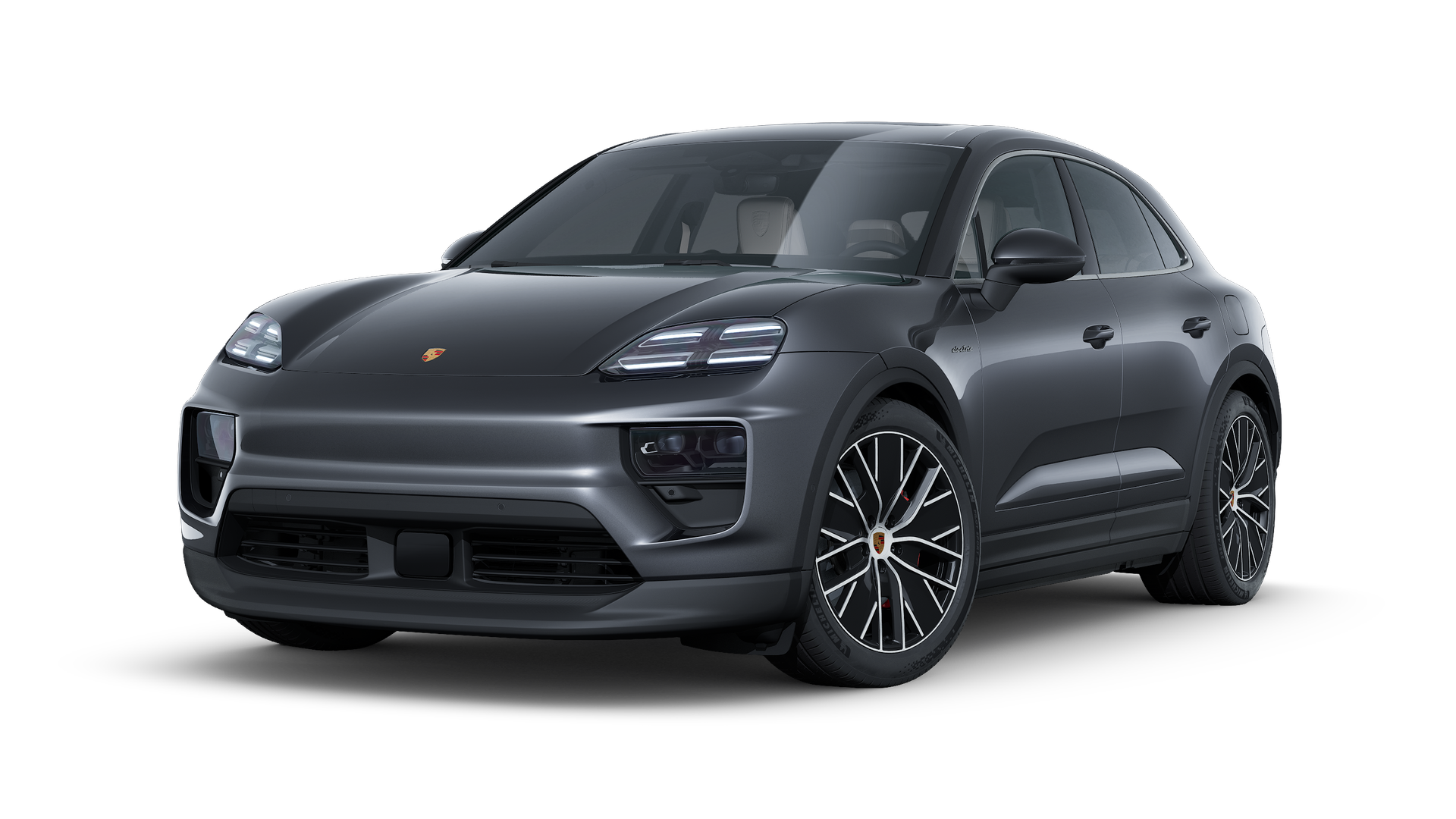 Macan 4S의 익스테리어 전면 및 좌측면 뷰