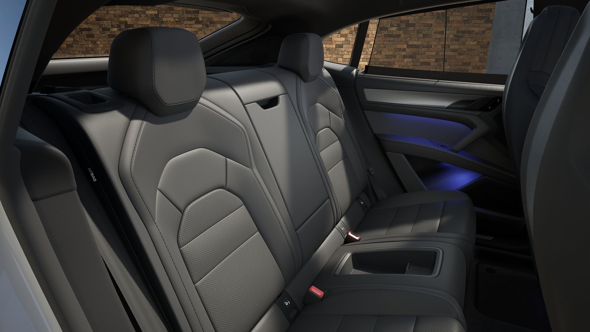 Interior view of Cayenne Coupé Electric
