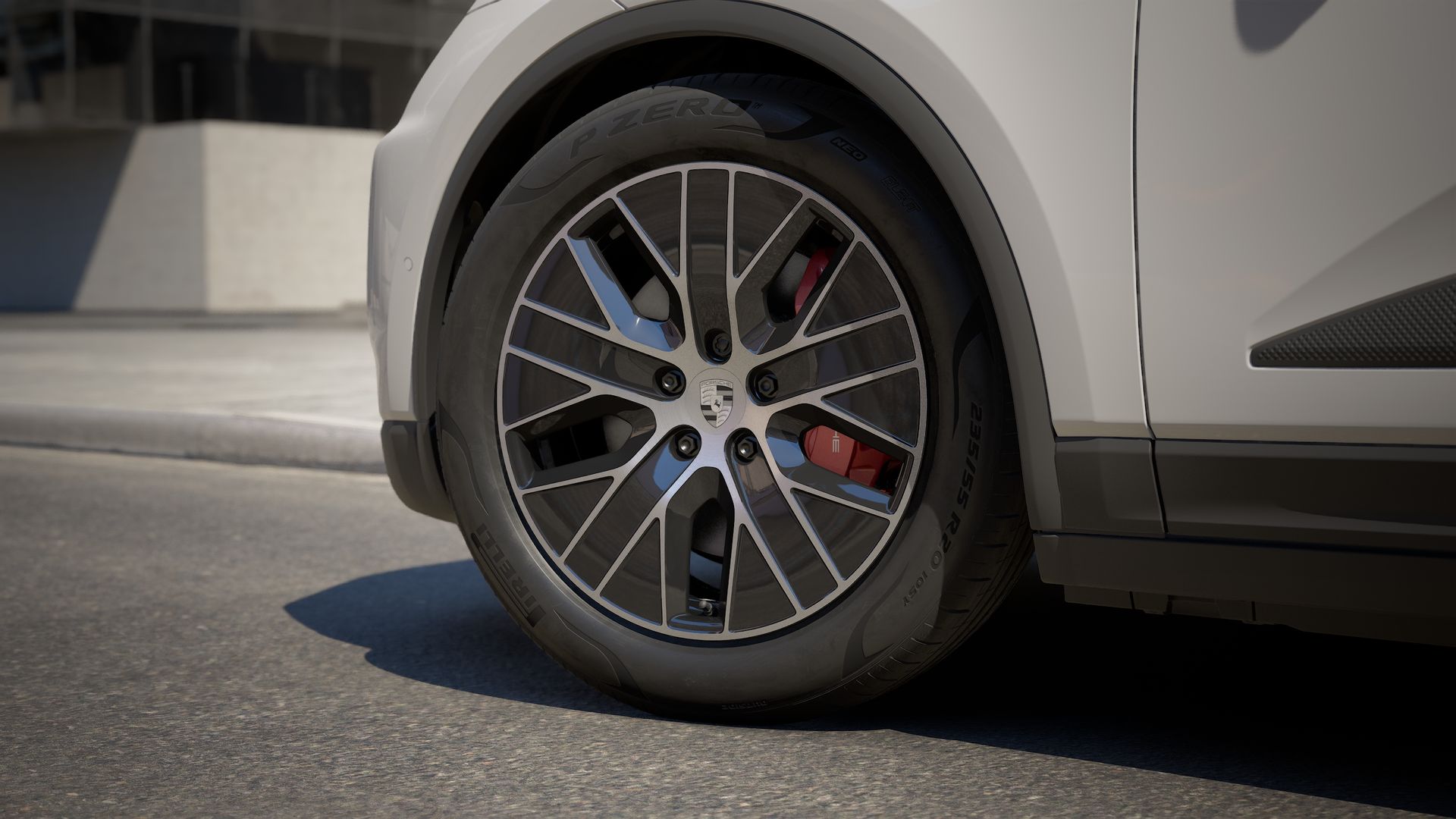 Exterior view of Macan 4S