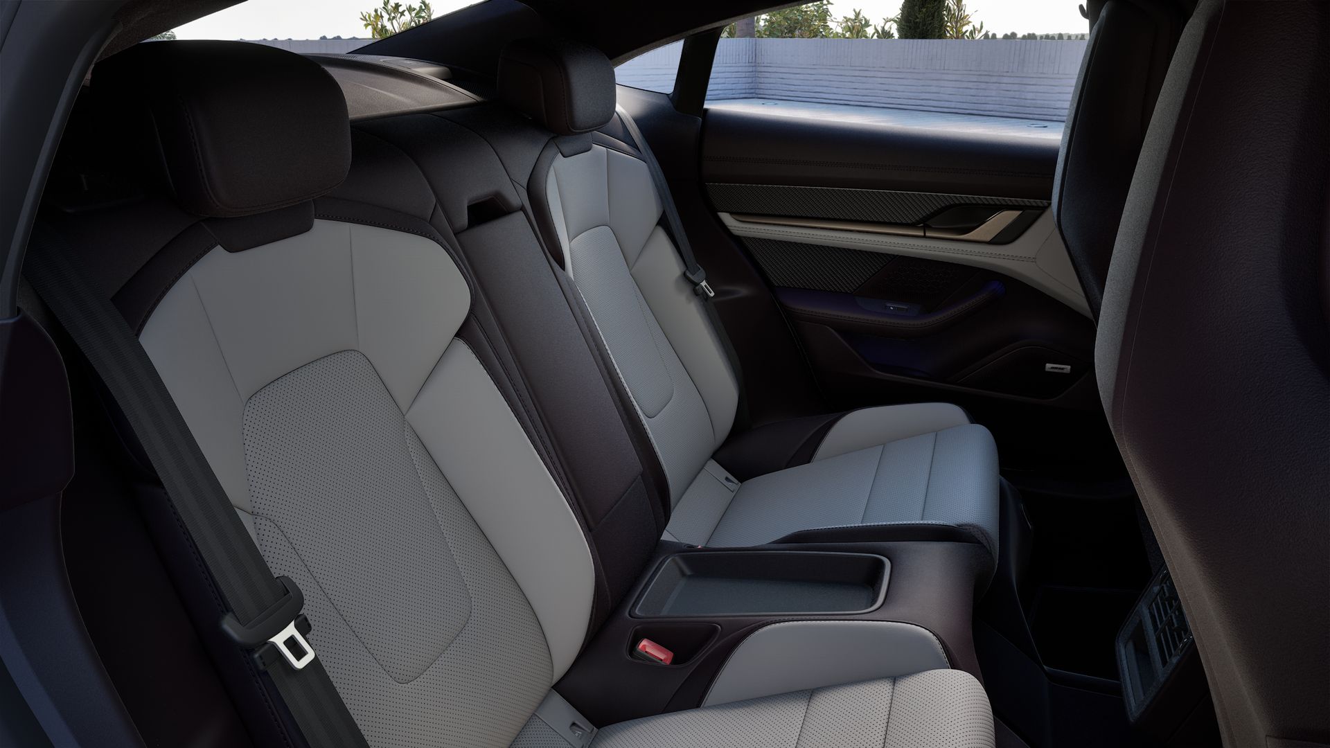 Interjero peržiūra Taycan Turbo S