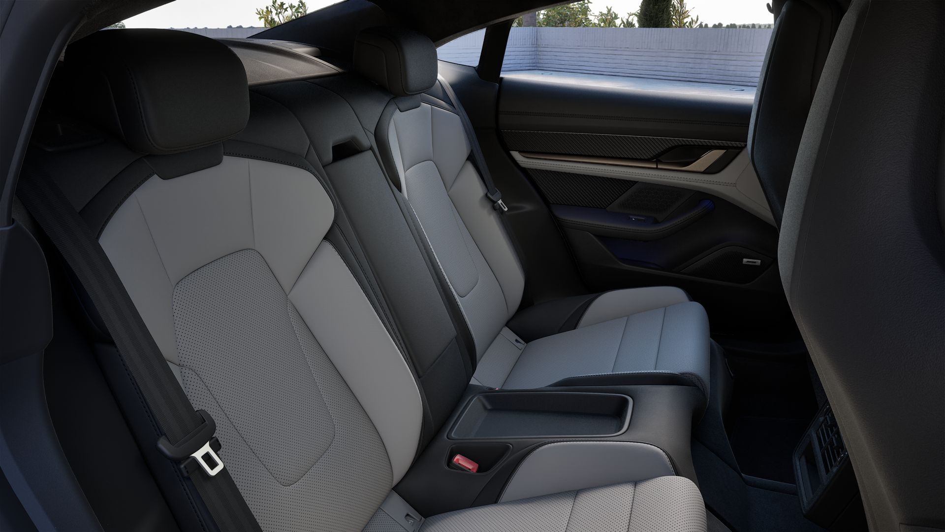 Interjero peržiūra Taycan Turbo S