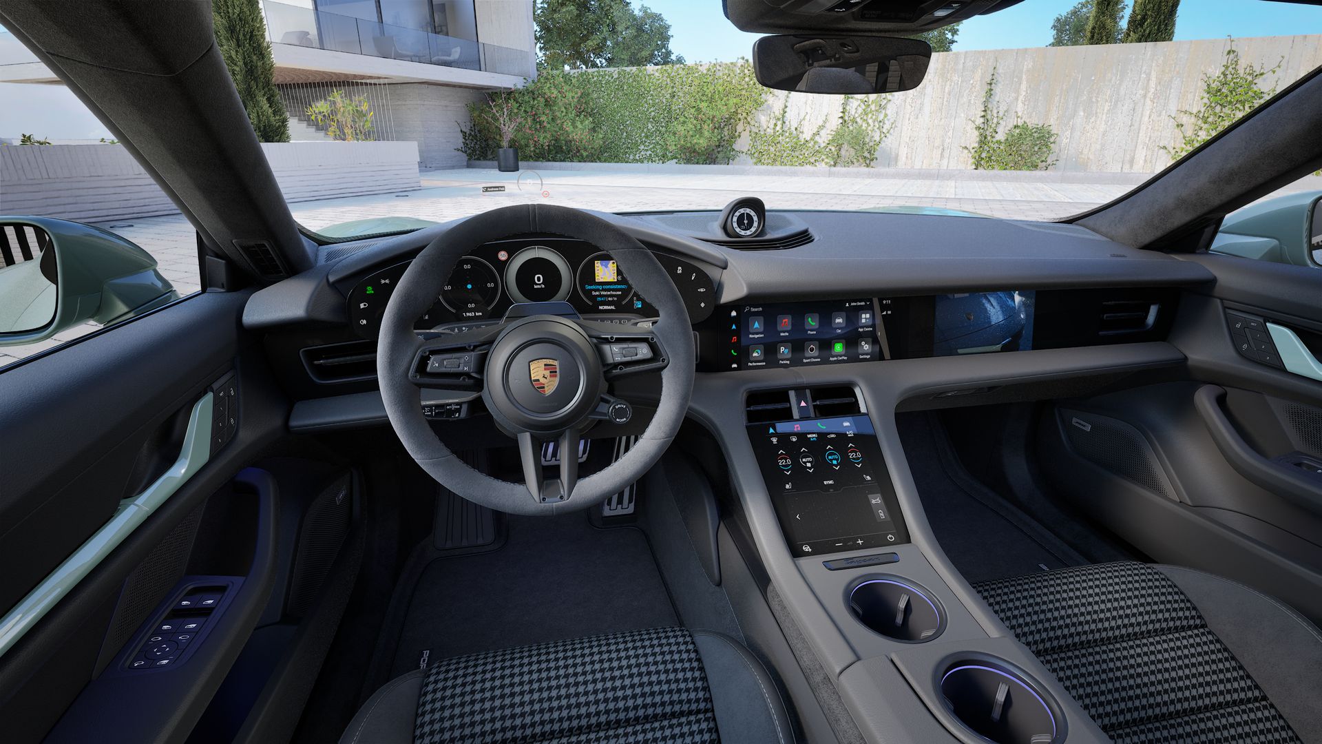 Įkvėptas Porsche Exclusive Manufaktur. - interior