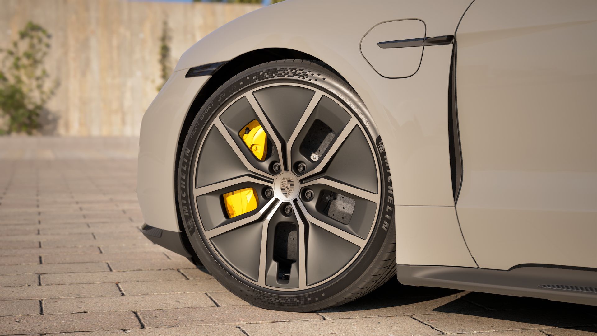 Išorės peržiūra Taycan Turbo S Sport Turismo