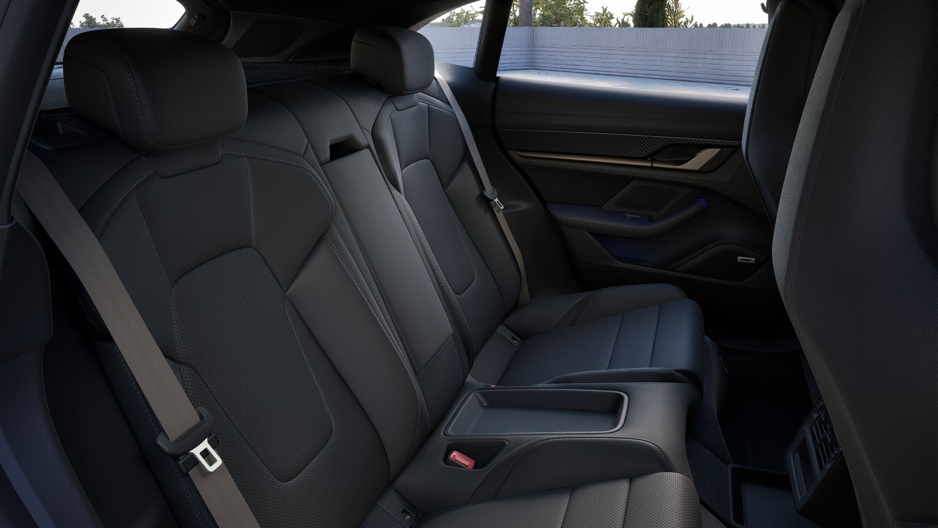 Innenansicht des Taycan Turbo S Sport Turismo