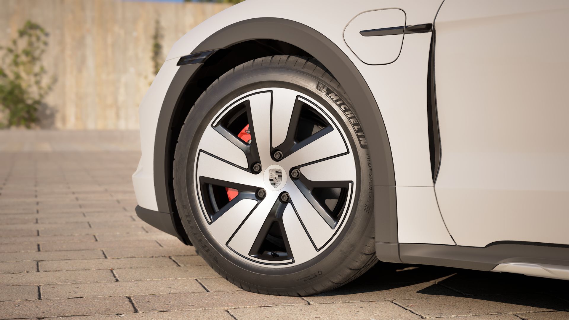 Skats no ārpuses  Taycan 4S Cross Turismo