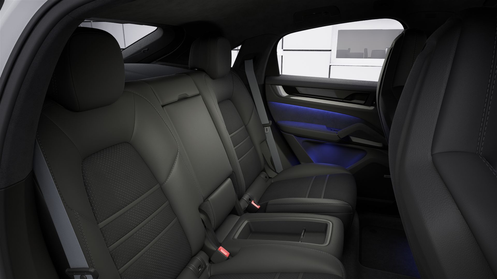 Vue intérieure du Cayenne Turbo GT