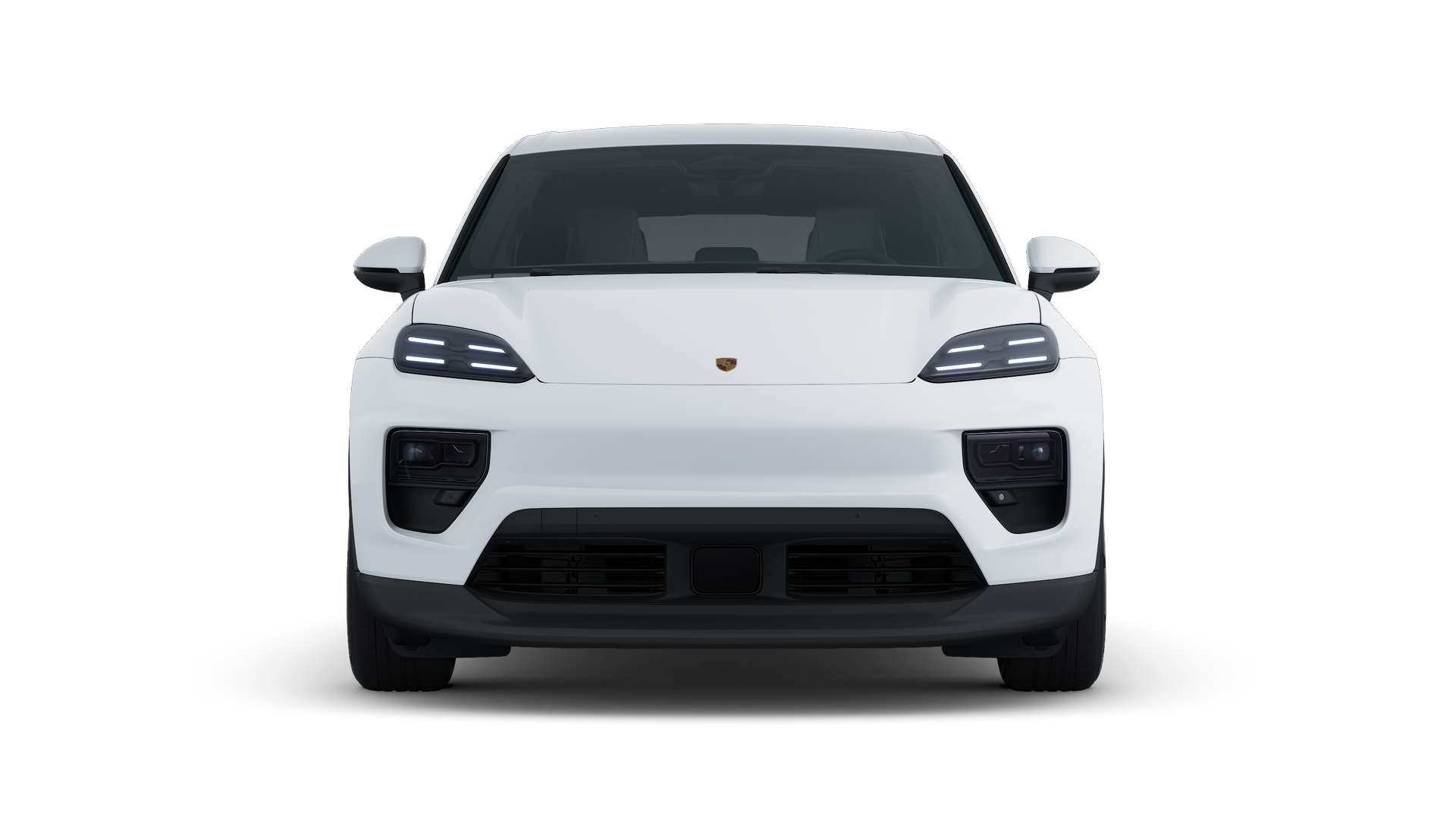 Внешний вид Macan 4 с изображением передней части автомобиля