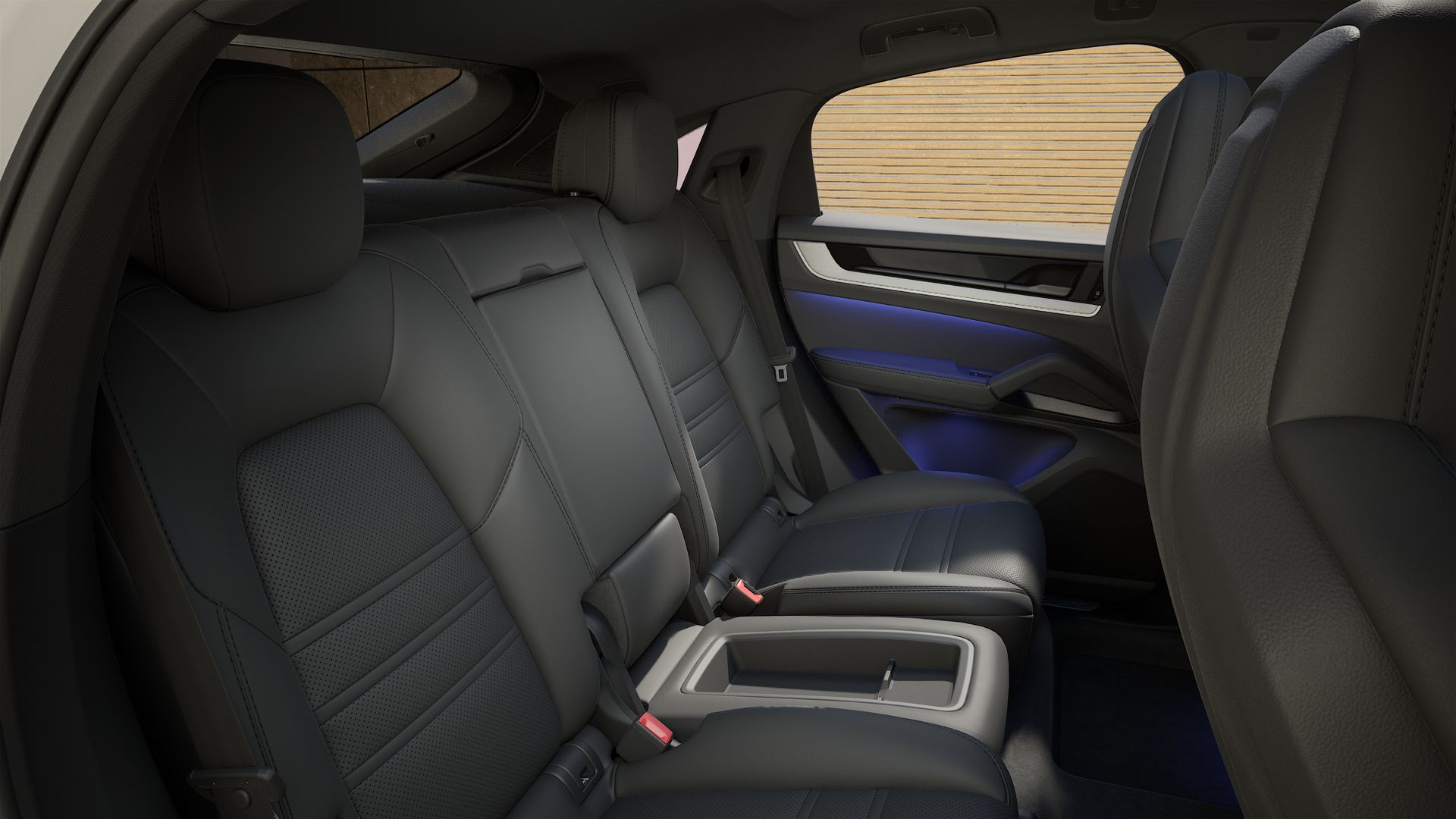 Vue intérieure du Cayenne Coupé