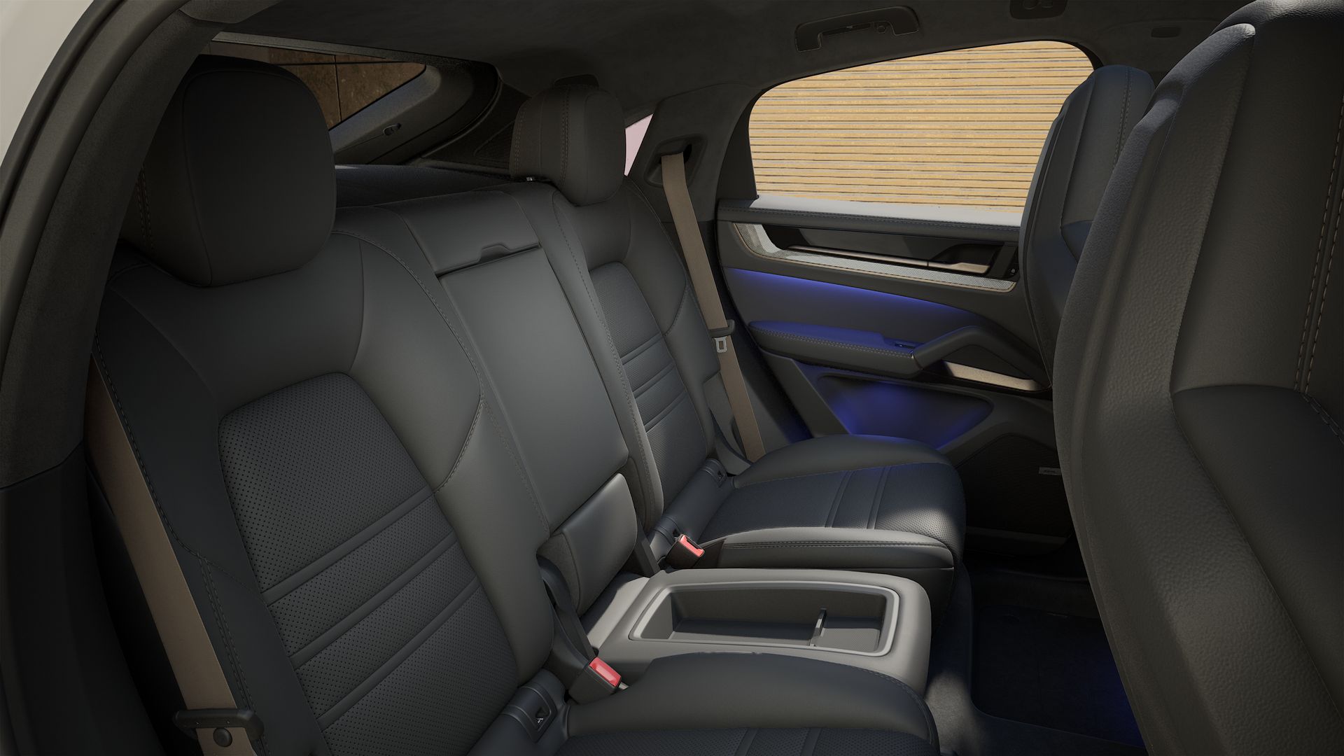 Vue intérieure du Cayenne Turbo E-Hybrid Coupé