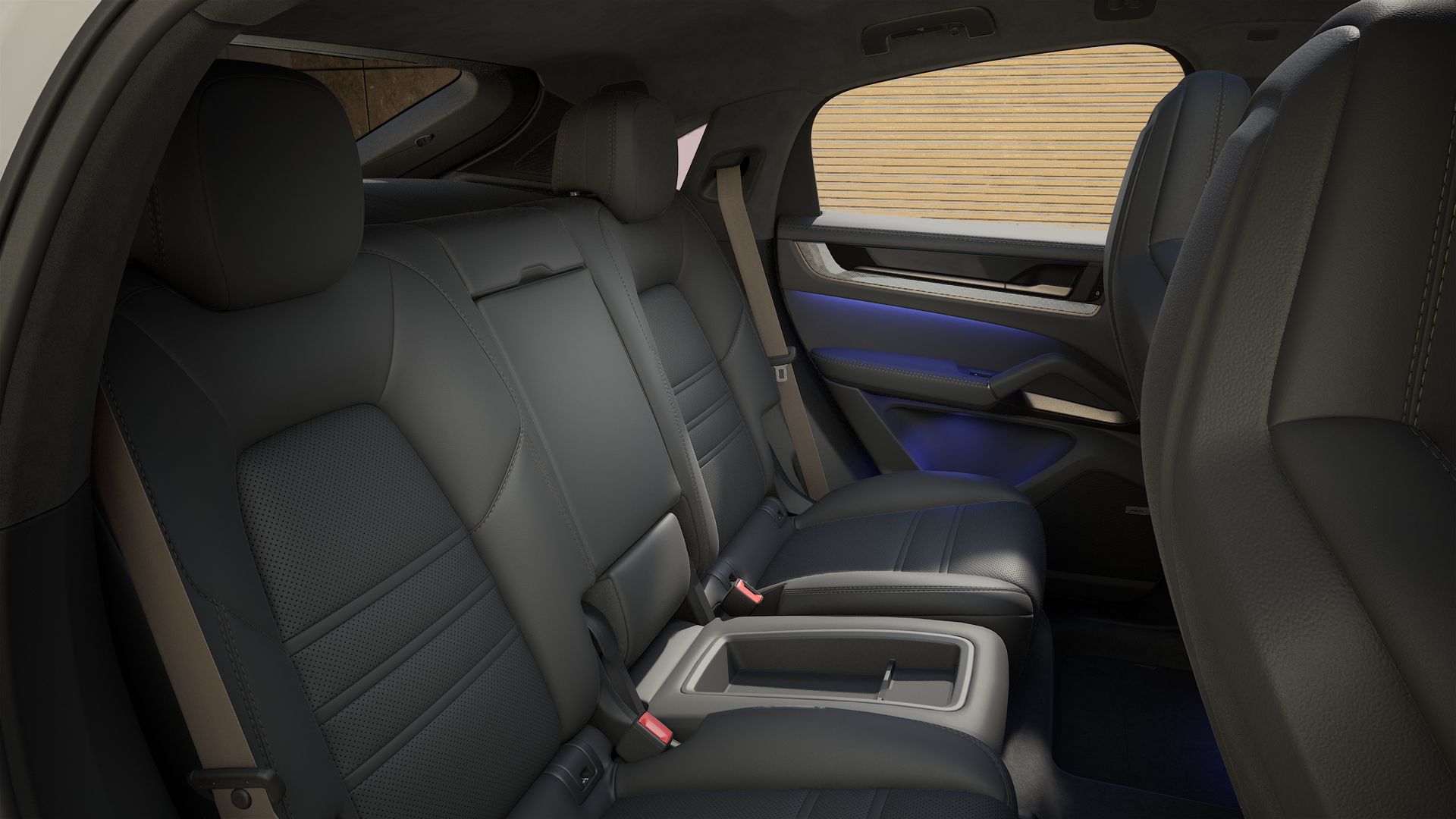 Innvendig visning av Cayenne Turbo E-Hybrid Coupé