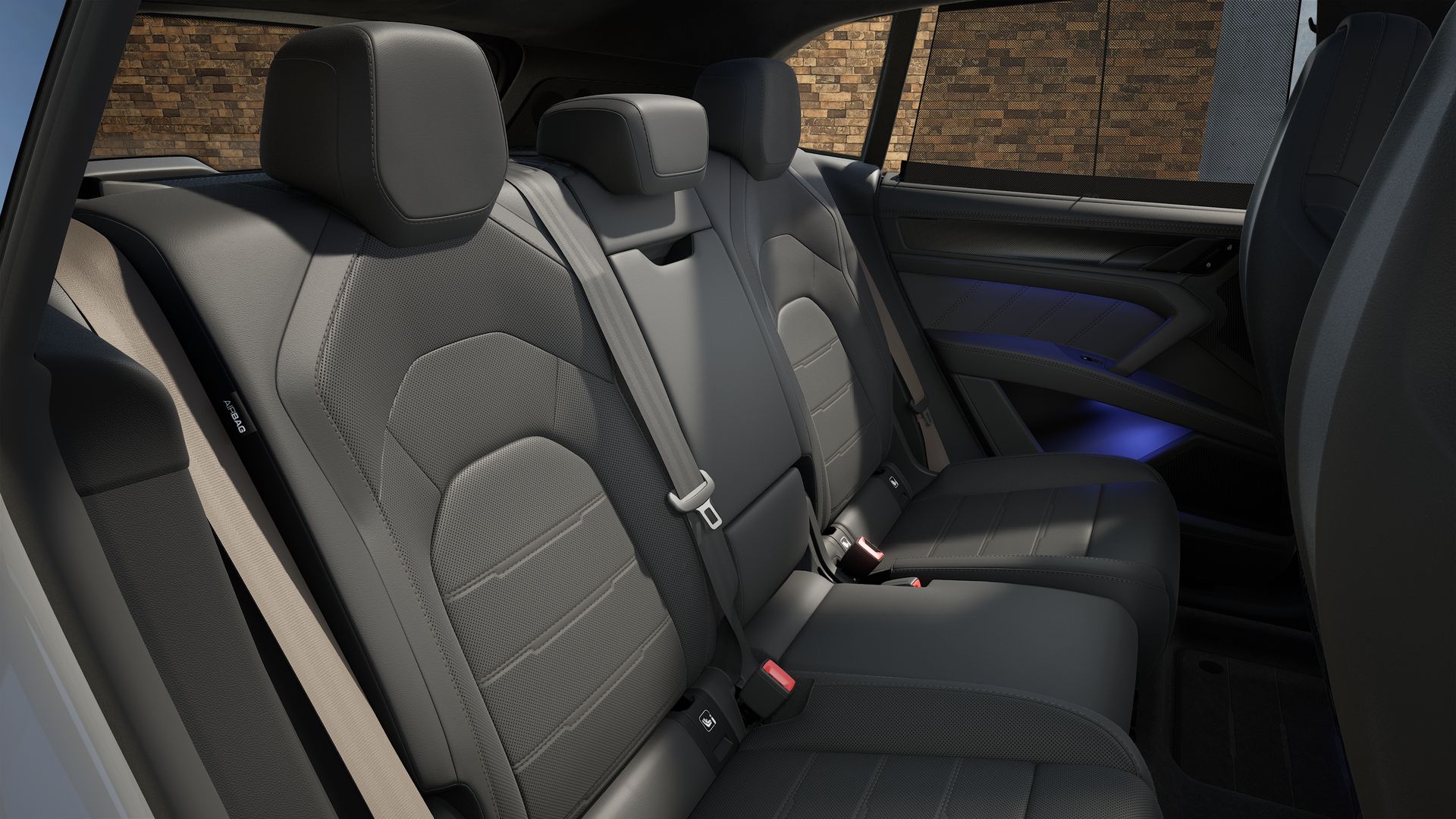 Interior view of Cayenne Turbo Electric