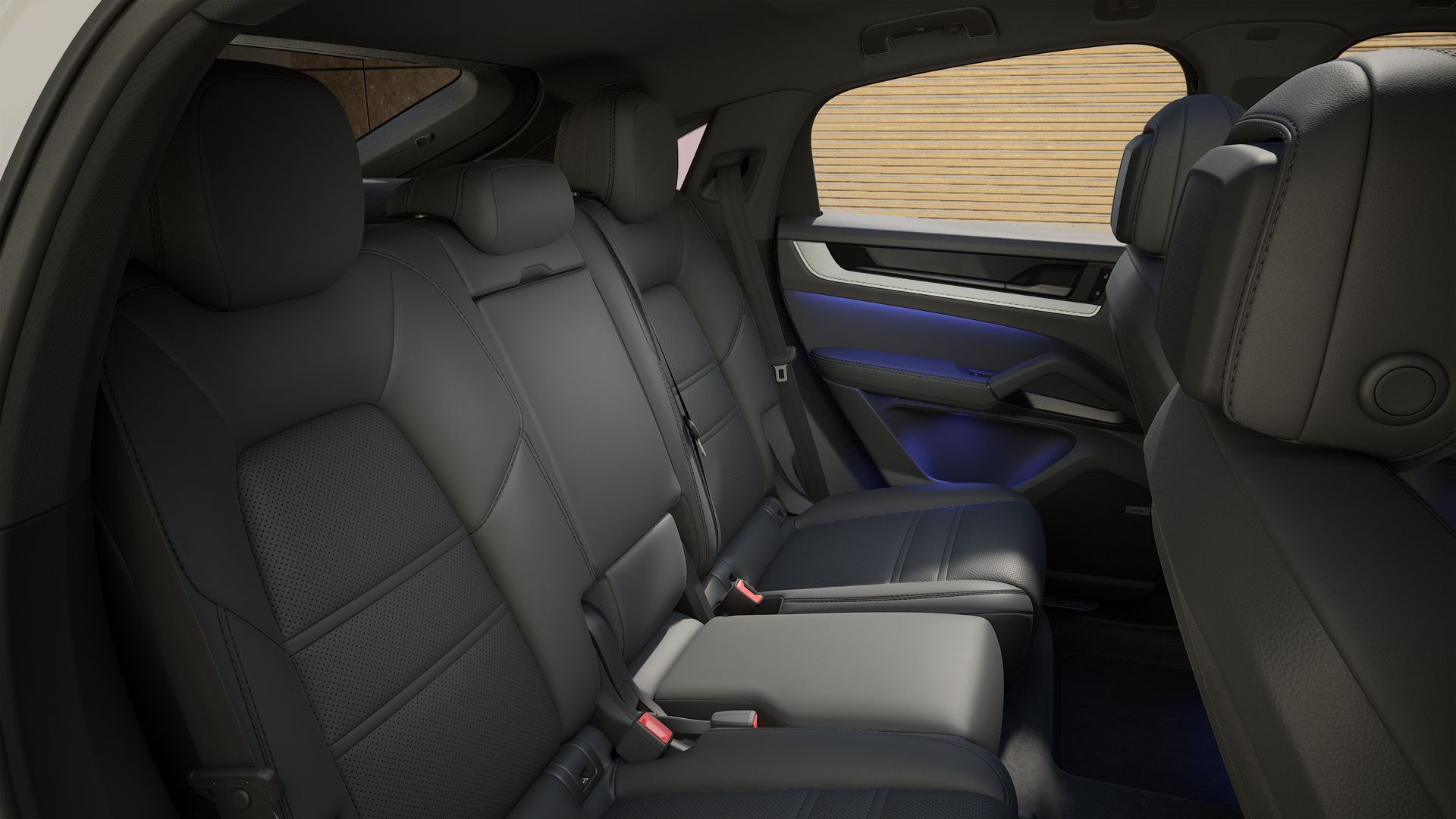 Vista interior de su Cayenne Coupé