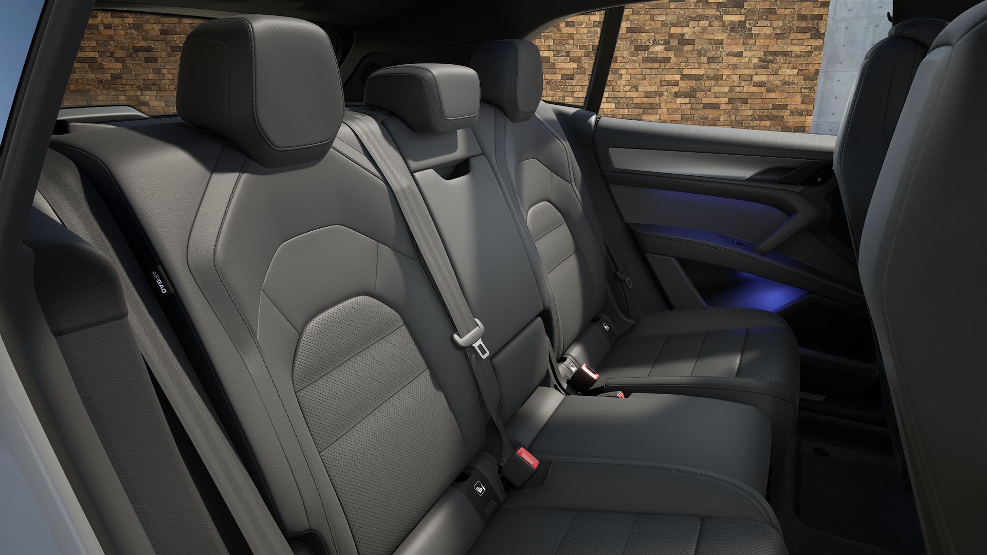 OMAC Pedane Laterali Con Grembiule Per Porsche Cayenne (2003-2010) - Predellini In Alluminio E ABS - Antiscivolo E Antiruggine - Nero/Argento - 4